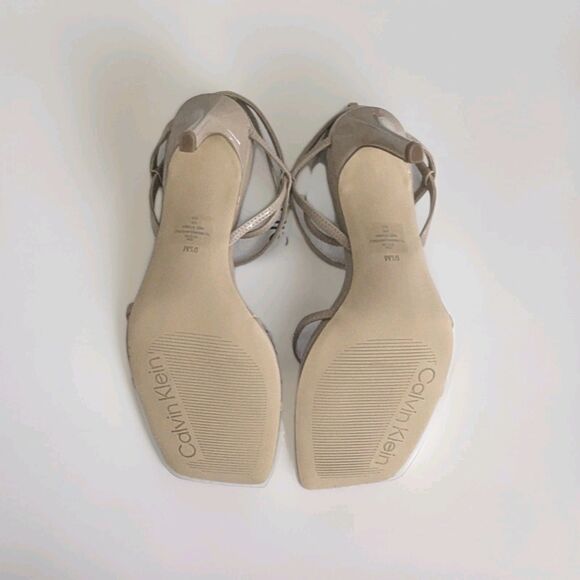 Calvin Klein Women’s Tegin Dress Heels Light Natural Size 9.5 - Picture 4 of 5